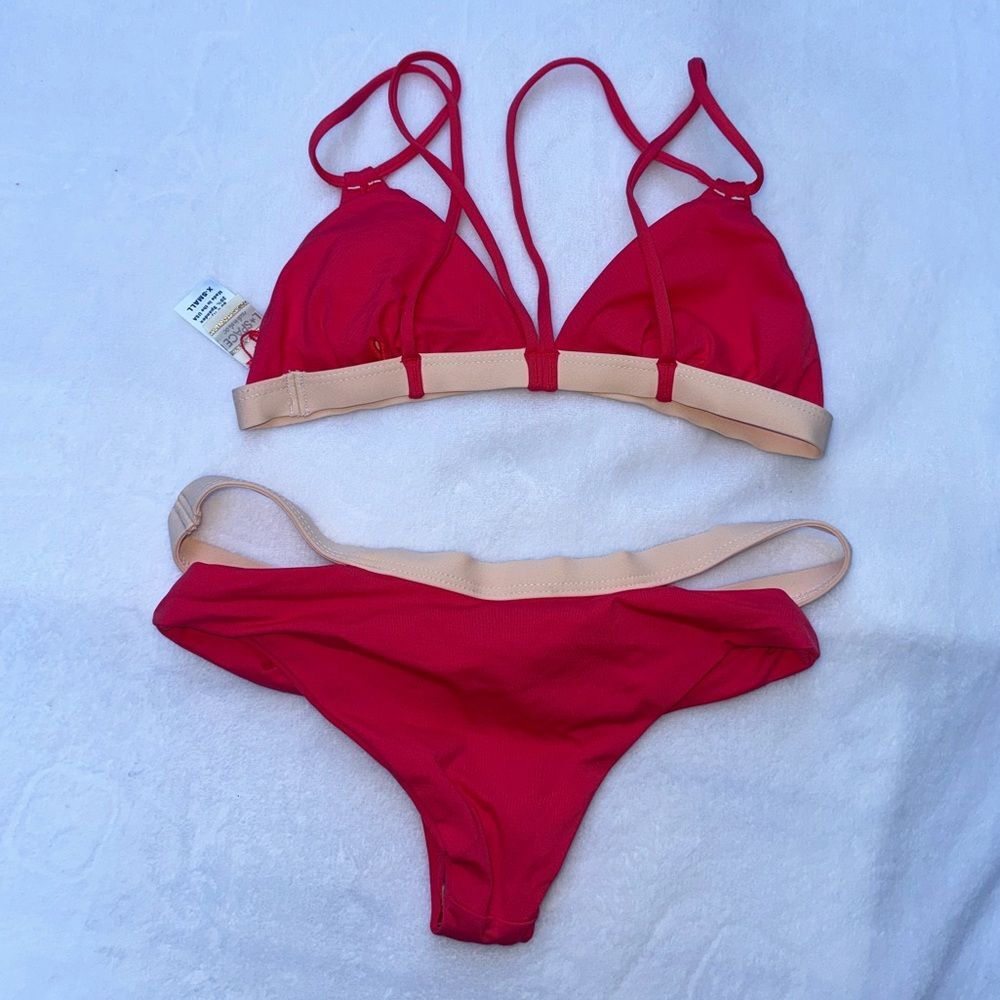 L*Space Bikini Top & Bikini Bottom Set Size XS - Picture 7 of 8